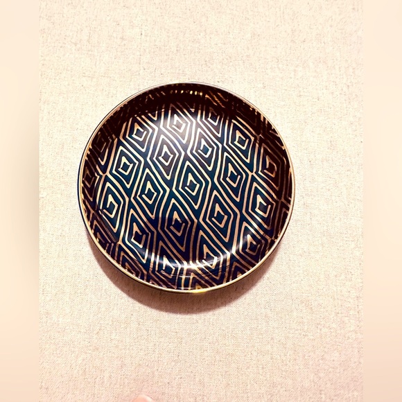 Threshold Other - Threshold | Trinket Dish | Navy & Gold Trinket Dish